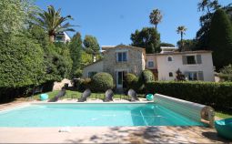 Gorgeous 6 Bedrooms Provençale Villa with Pool, Full Comfort, 10mn by Car from Cannes Center