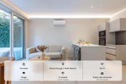 Charmant 3 pièces avec terrasse à 25 minutes du Palais des Festivals