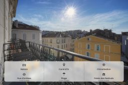 Exceptionnel appartement 4 pièces à 5 minutes du Palais des Festivals