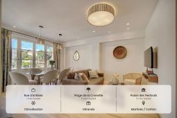 COMFORTABLE 2  BEDROOMS  7 min to Palais des Festivals